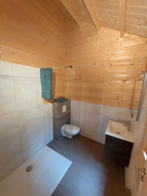 Tiny House Am Teich Lägenhet Garnsdorf Exteriör bild